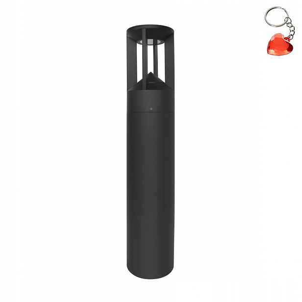 Venkovní Led sloupková zahradní lampa Nomad OFL-52052-M-BK Italux