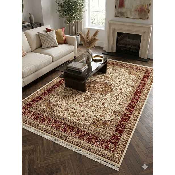 Koberec klasický orientální 160x230 – bordový krém Argentum