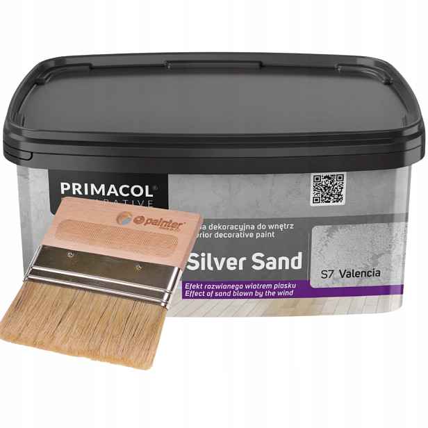 Primacol Barva Silver Sand 1L *valencia* Štětec Spalter 120MM