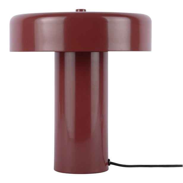 Vínová kovová stolní lampa (výška 26 cm) Riqueza Palo – Leitmotiv