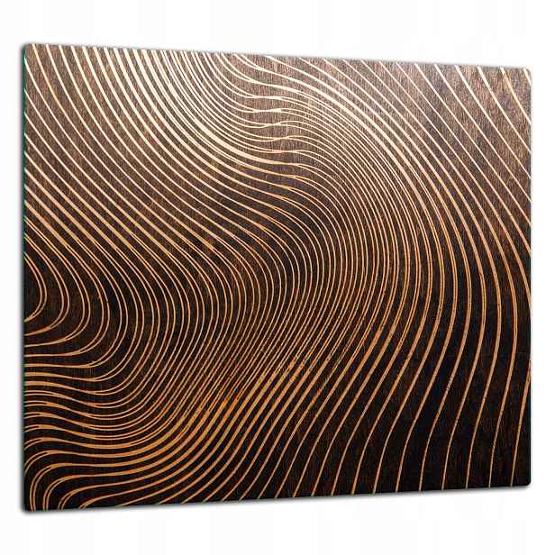 Skleněná Ochranná Deska Panel Lepidlo 65x60 Vzor