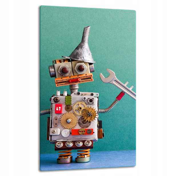 7v1 Skleněná Deska Panelová Deska 30x52 Robot