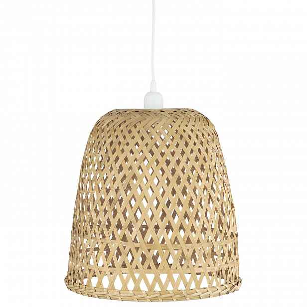 IB Laursen Závěsná bambusová lampa BAMBOO BRAID CORD L:170 cm