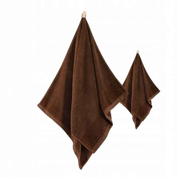 Zwoltex Paulo 3*AB* sada ručníků ručník hnědá 50x100 70x140