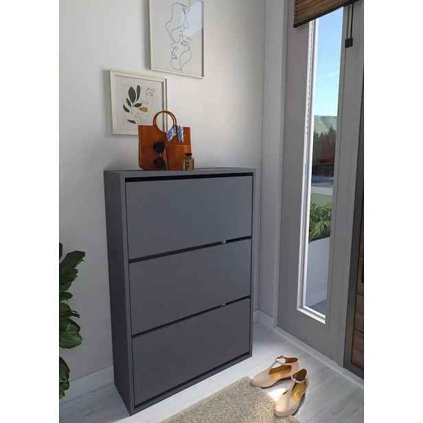Casarredo Výklopný botník MAYER barva antracit