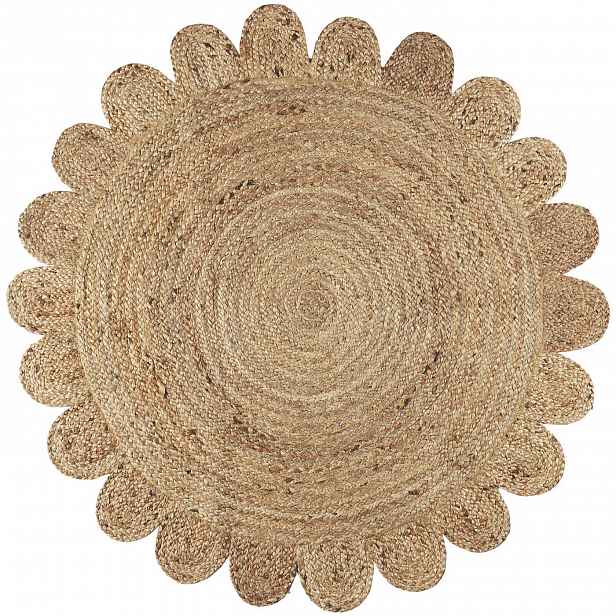 IB Laursen Jutový koberec FLOWER 120 cm