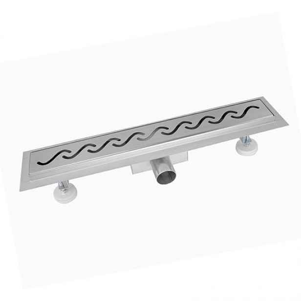 Eco produkty Odtokový sprchový kanálek nerez - vzor Orient 100 cm