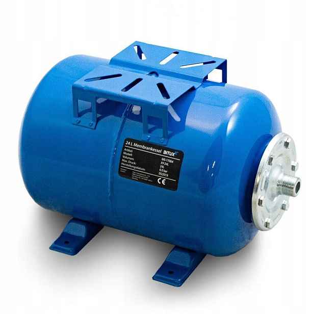 Hydrofor ocelový 24L 6 Bar Membrána Epdm Bituxx pro vodní instalace