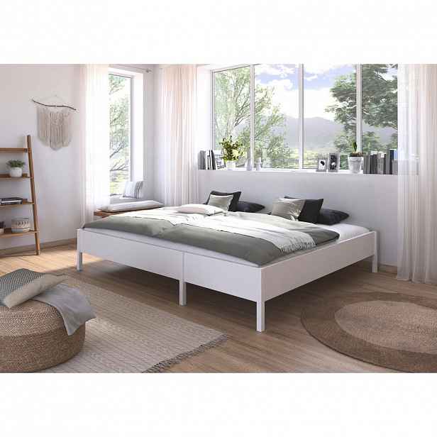 Rauch Möbel POSTEL PRO CELOU RODINU, 240/200 cm, bílá