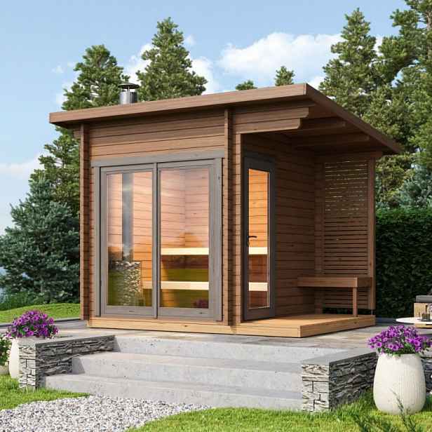 Venkovní sauna Tampere-S