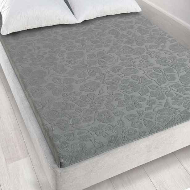 Zwoltex TULIPÁN6 Prostěradlo prostěradlo bez gumičky šedé 275 g 150 x 205 cm