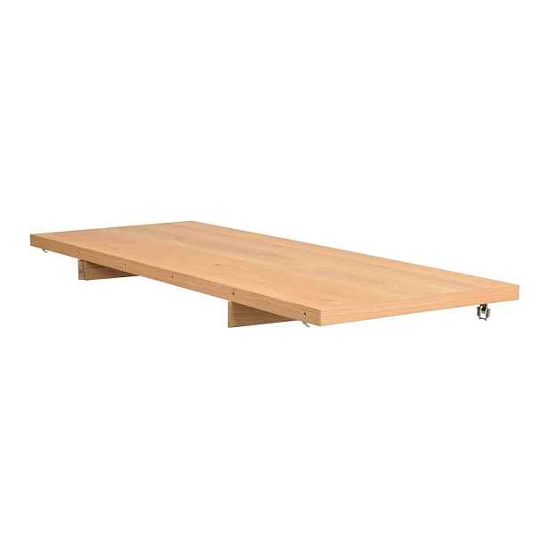 Přídavná deska k jídelnímu stolu v dekoru dubu 135x50 cm Maddock – Rowico