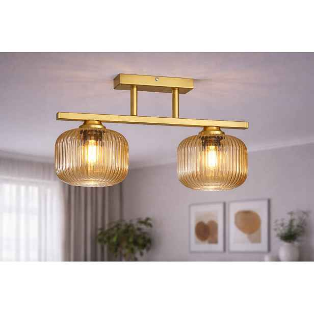 Euro-Lamp Stropní Svítidlo Verona 2 zlatá 2x60W Výrobce