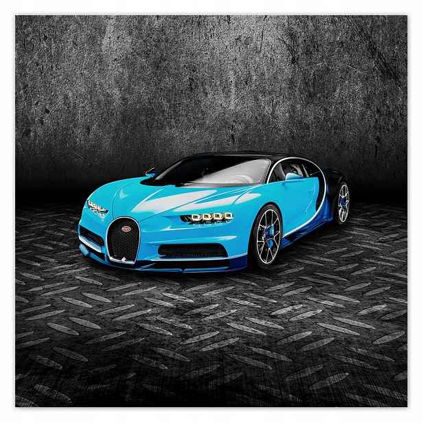 Plakáty 140x140 Bugatti Auto pro chlapce
