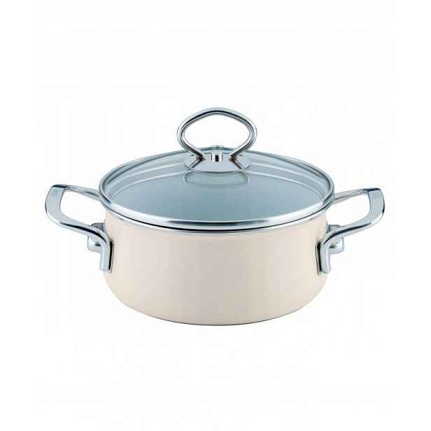 Hrnec s víkem 16 cm Avorio Riess