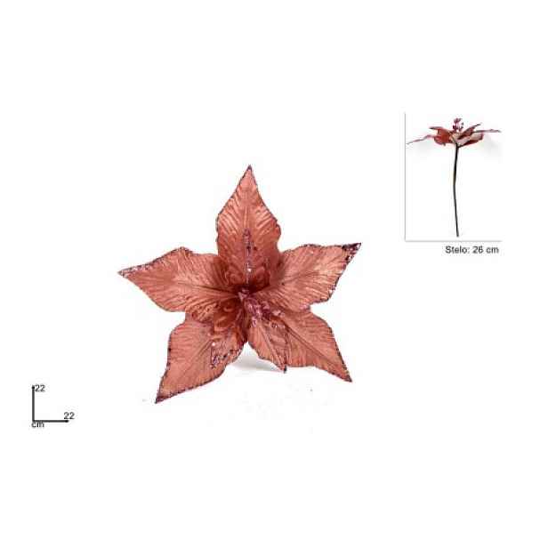 PROHOME - Květ vánoční 22cm