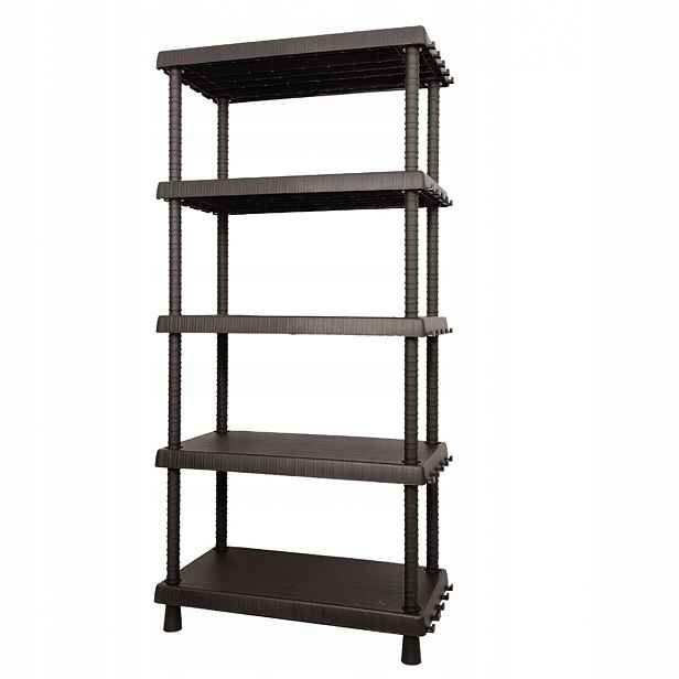 Regál Davide, variabilní výška polic, šířka 82 cm