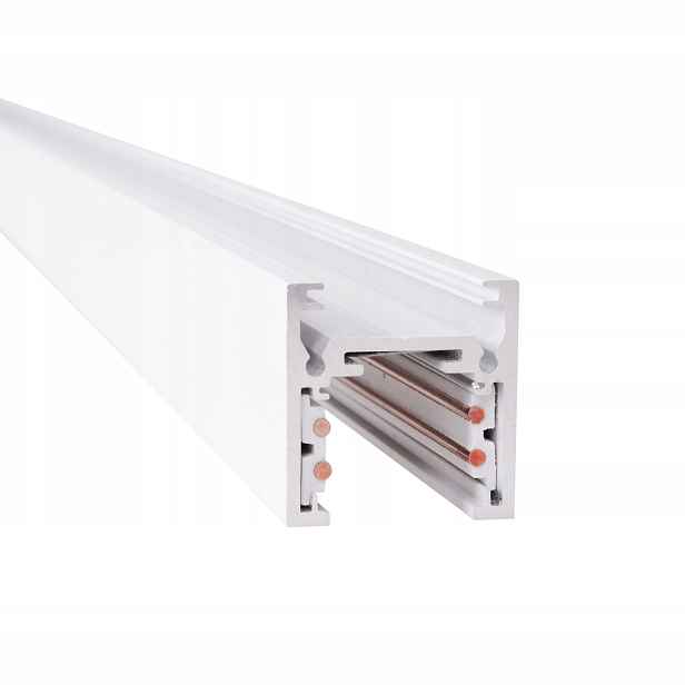 Magnetická nástěnná lišta Bílá Nízká 1 m MT0028 MaxLight