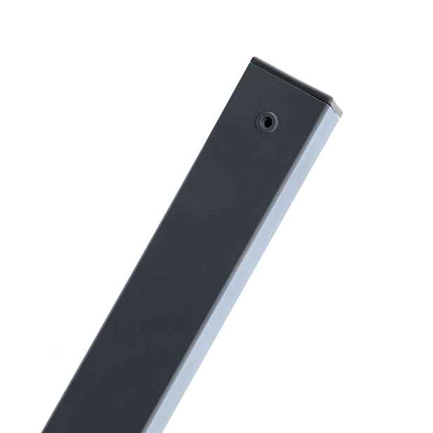Sloupek čtyřhranný Pilofor Zn + PVC antracitprůměr 60×60 mm výška 2,4 m