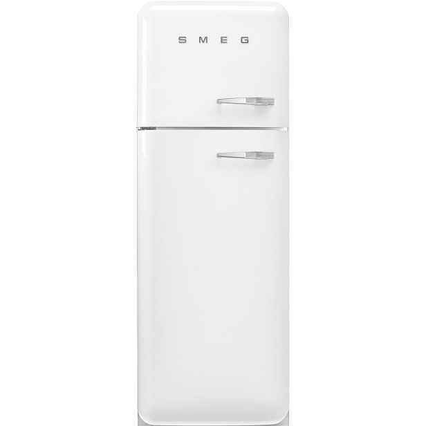 Smeg SMEG 50's RS kombinovaná lednice s mrazákem nahoře 222l/72l otv.levé 172x60 cm bílá FAB30LWH6