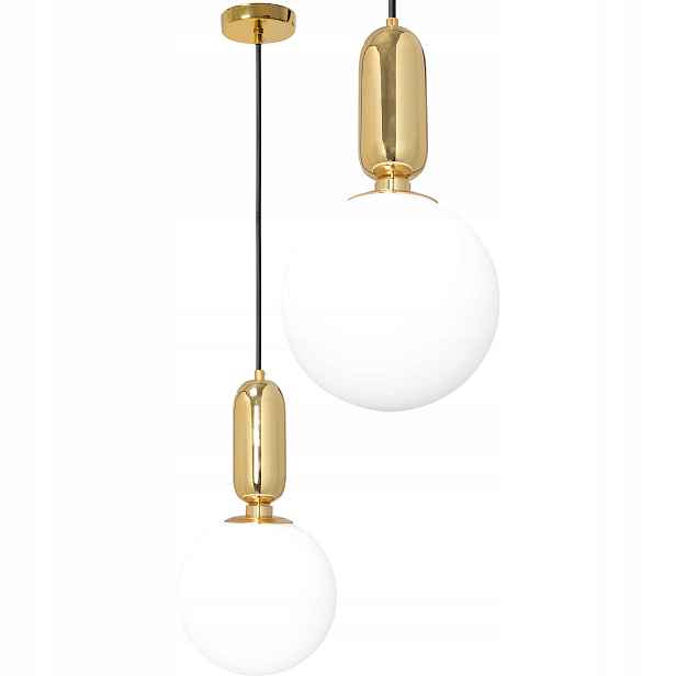 Závěsné Stropní Svítidlo Zlaté Koule Do Obývacího Pokoje Glamour Gold Toolight