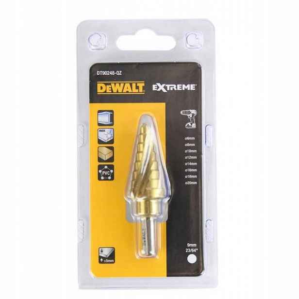 vrták Hss-tin do kovu, 6,0 20,0 mm, DeWalt [DT90248-QZ]