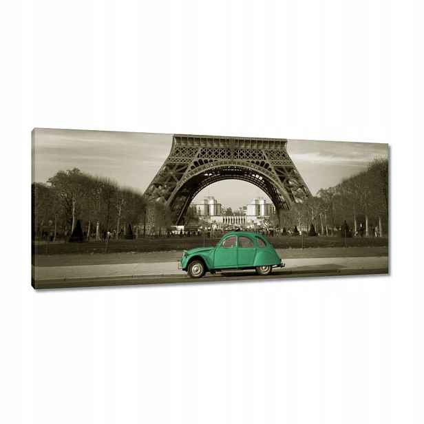 Obrazy 100x40 Smaragdové auto