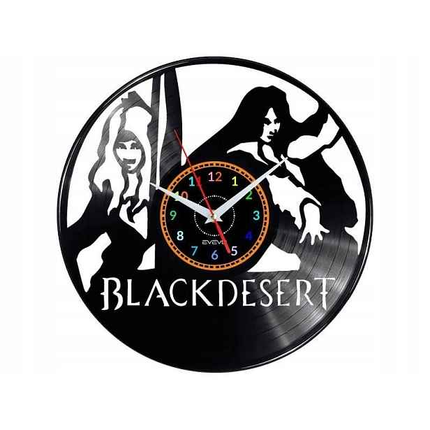 Black Desert Video Game Nápad na Dárek Nástěnná Dekorace z vinylové desky