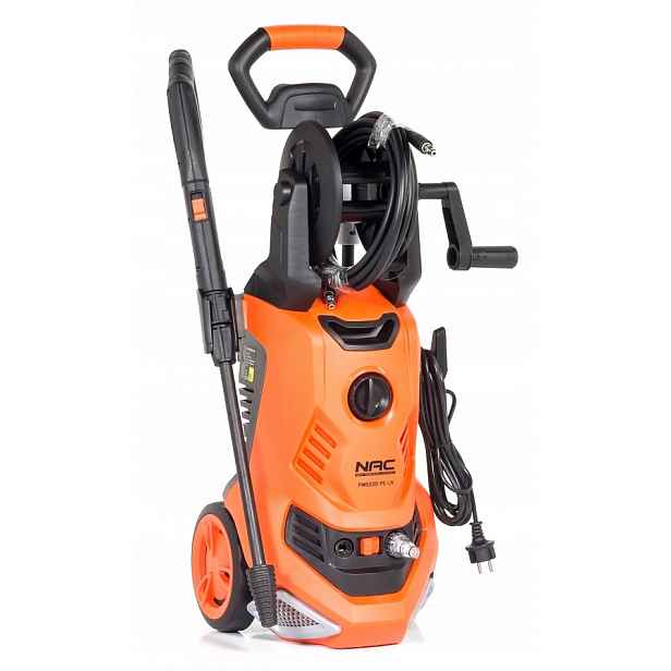 Tlaková Myčka Nac 2200W Pumpa Hliník Kartáč Terasa Navíječ 170 Bar