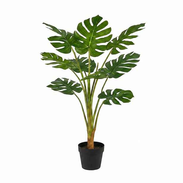 Umělá Rostlina Monstera 110 CM, Přírodní Vzhled