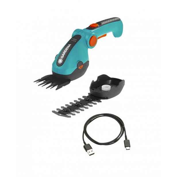 Gardena - 3,6V AKU nůžky na trávu a keře ComfortCut Li, integrovaná baterie, nabíječka 9888-20