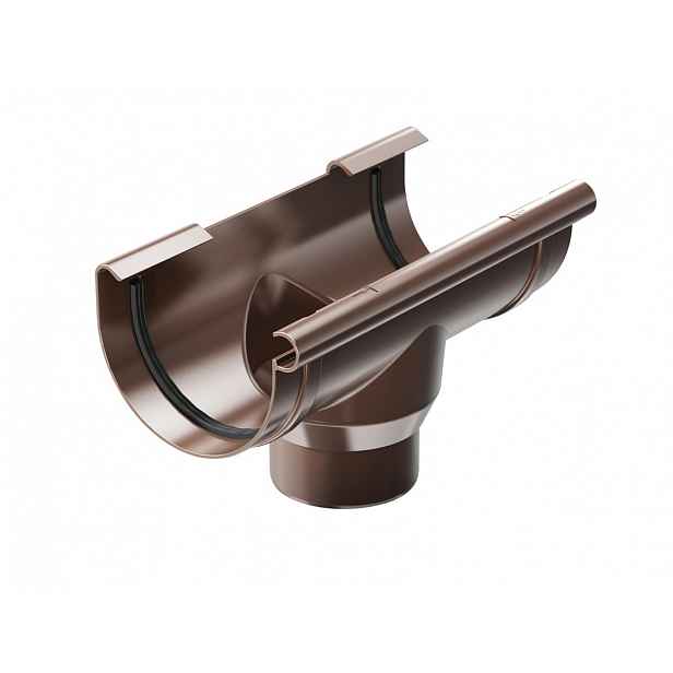Plastový kotlík Gutta Aqua 125 / 90 mm, hnědá