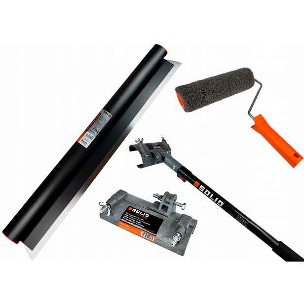Solid Set Nůž 100cm Hůl Tele 1.8m Váleček 25cm