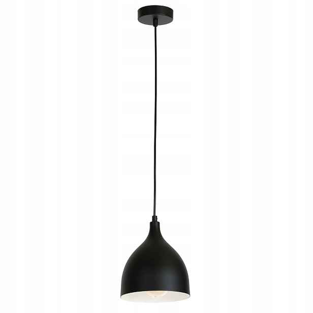 Závěsná lampa bodová černá nad stůl, barový stůl do jídelny obývacího pokoje Luminex