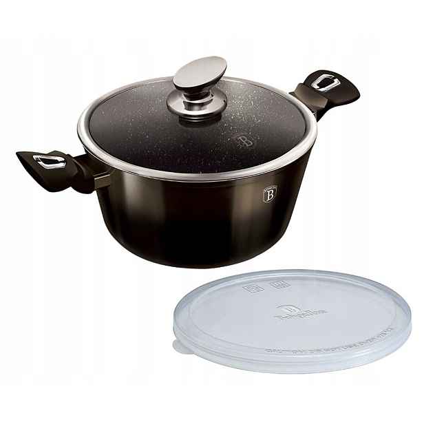 BH-6606 Hrnec 6.1 l 28 cm Berlinger Haus Shiny Black Edition
