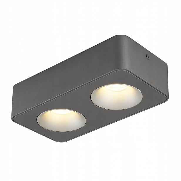 Stropní Svítidlo na omítku Led 11W 3000K Šedá Metal Hangarau Globo Lighting