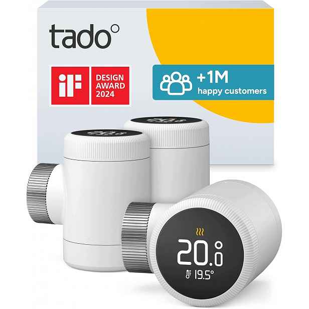 Tado Inteligentní Radiátorový Termostat Wifi Alexa Google Trio Pack 3KS