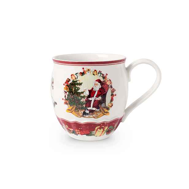Vánoční Hrnek 380 ML Porcelánový Mikuláš Na Čaj Kakao