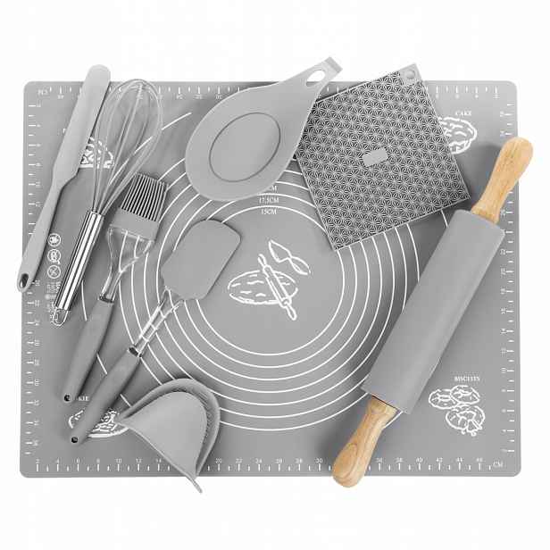 Elitehoff 6144 Set šedý Na Pečení Silikonů