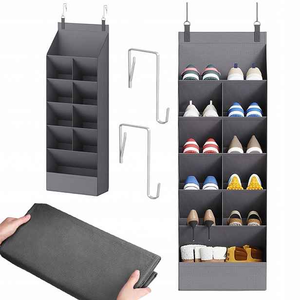 Krabička Organizér Na Boty Drobnosti Závěsný 6 Polic 10 Kapes 120 cm