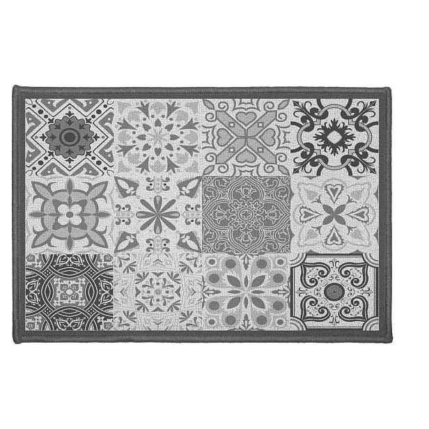 Šedý pratelný koberec 40x60 cm Persane – douceur d'intérieur