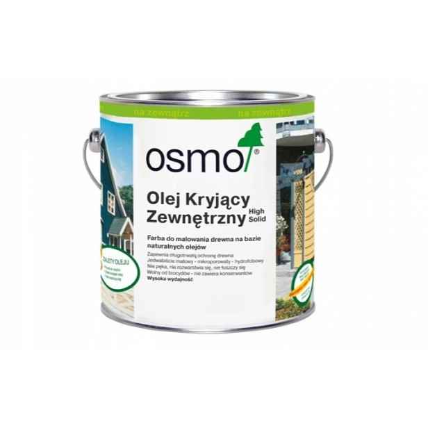 Krycí Olej Na Dřevo A Fasády Plotů Fasád Osmo Světle Šedý 2735 0,75 L