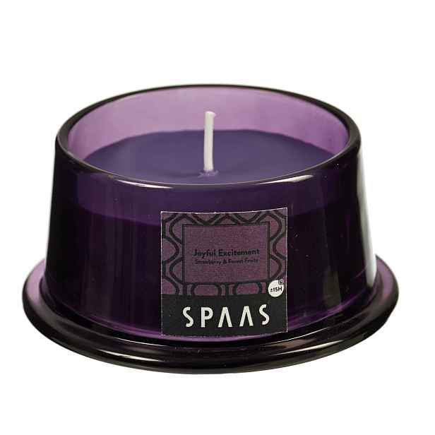 SPAAS Svíčka ve skle JOYFUL EXCITEMENT