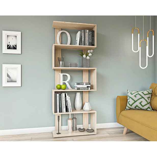 Casarredo Regál RAFAL 2 dub mléčný