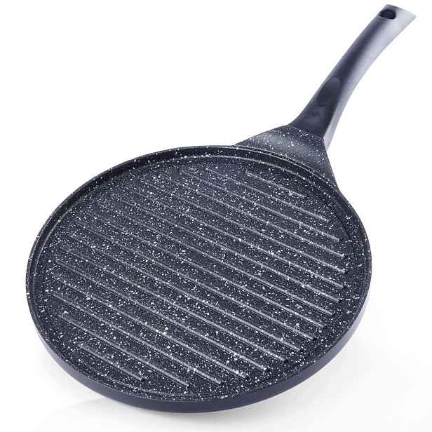 Grilovací pánev s granitovým povrchem 27 cm Orion pro každý sporák