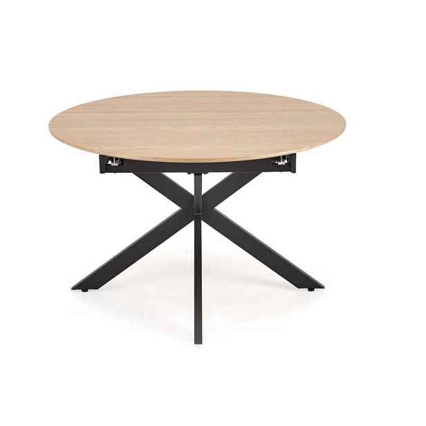 HALMAR Rozkládací jídelní stůl ACORD 120/200 cm dub přírodní/černý
