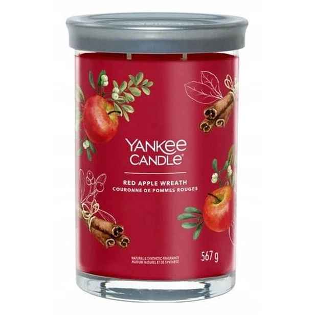 Yankee Candle Red Red Apple Wreath 2 Knoty Tumbler Vonná svíčka