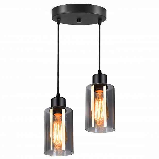 Závěsná lampa Lustr Stropní Svítidlo Skleněné Led Tuby