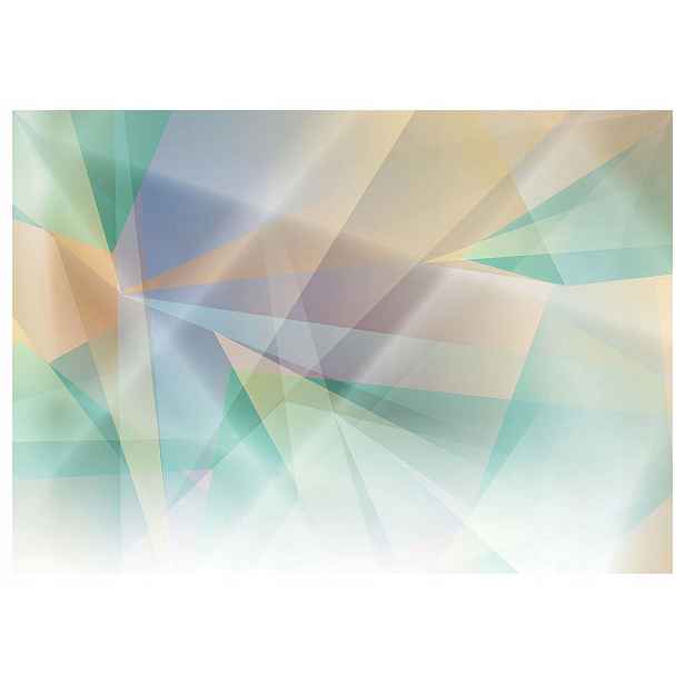 Fototapeta 3D Geometrie Abstrakce vinylová 416x254 moderní design lepidlo