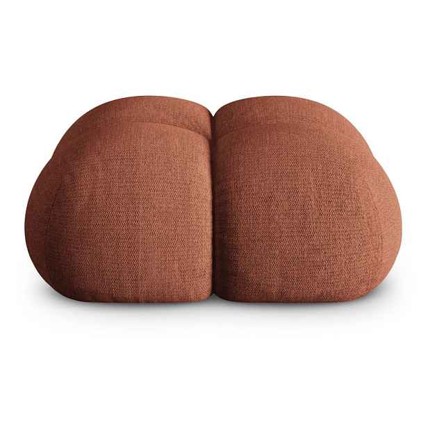 Podnožka v cihlové barvě Loretto – Cosmopolitan Design